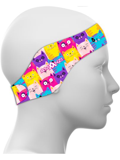 AMANZI Cool Catz Ear Band