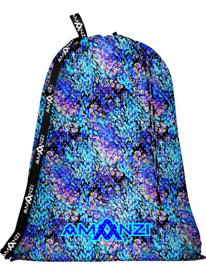 AMANZI Peacock Parade Mesh Bag