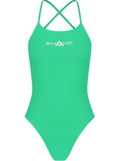AMANZI Peppermint Tie Back One Piece