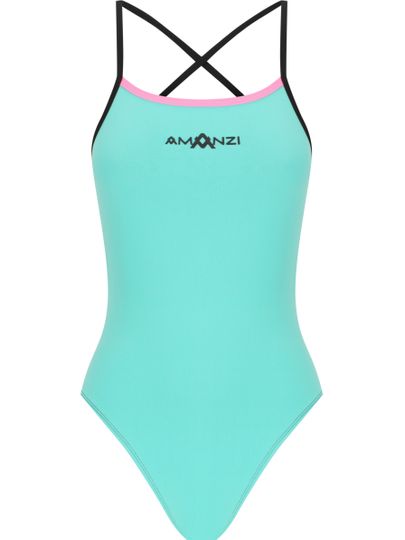 AMANZI Tie Back One Piece - Cotton Candy