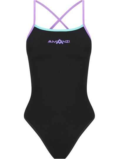 AMANZI Tie Back One Piece - Mystic Mint