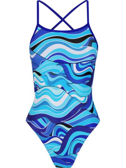 AMANZI Tie Back One Piece - Seafire