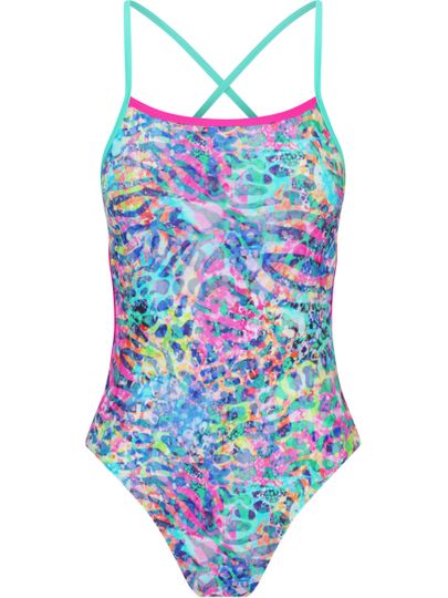 AMANZI Tie Back One Piece - Tigress