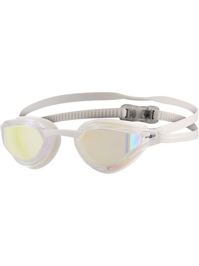 AMANZI Dominate Pearl Mirror Goggles - Clear/White