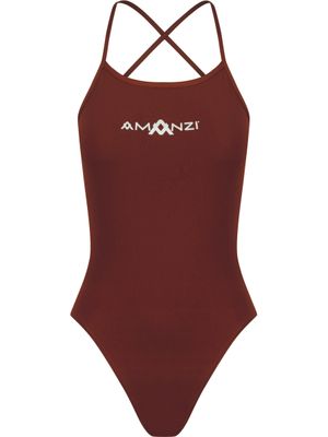 AMANZI Chino Tie Back One Piece