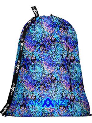 AMANZI Peacock Parade Mesh Bag
