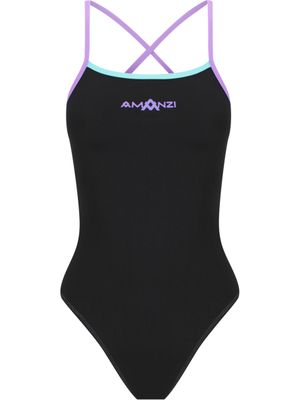 【amerge.】back ribbon JQ onepiece amerge / ribbon shoulder onepiece（amerge. ribbon JQ side