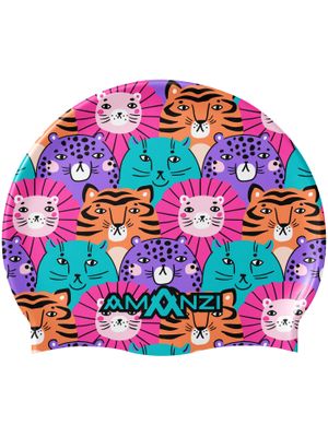 AMANZI Wild Catz Swim Cap