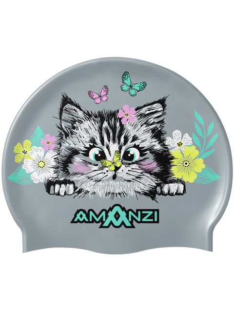 AMANZI A-Mew-Sing Swim Cap