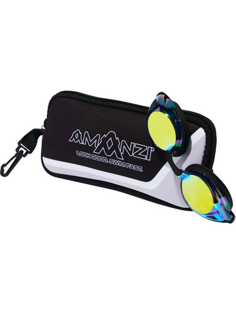 AMANZI Axion Graphite Mirror Goggles - Black