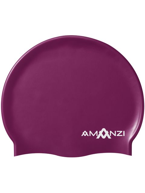 AMANZI Bordeaux Swim Cap