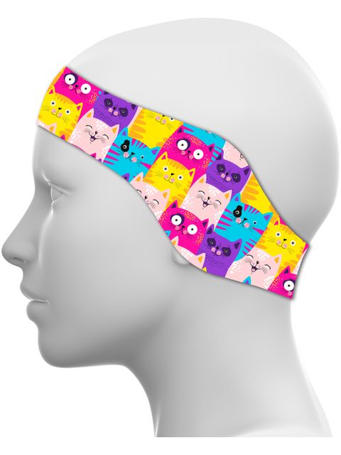 AMANZI Cool Catz Ear Band