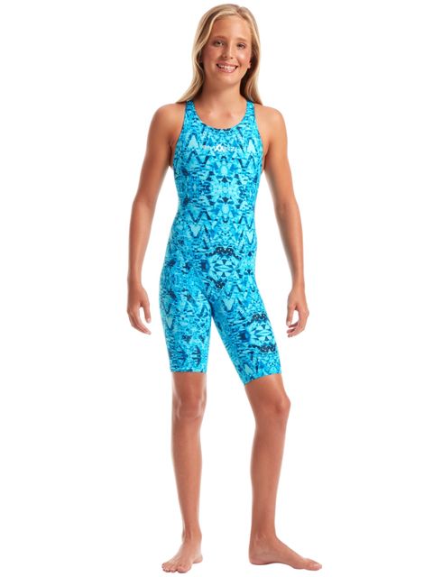 AMANZI Girls Blue Lagoon Kneelength