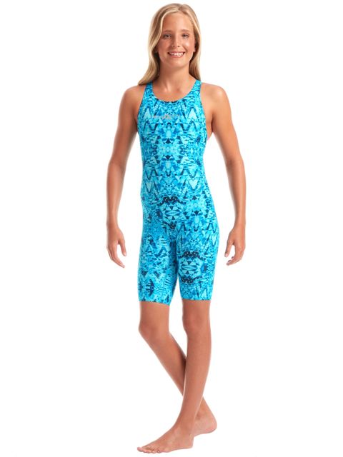 AMANZI Girls Blue Lagoon Kneelength