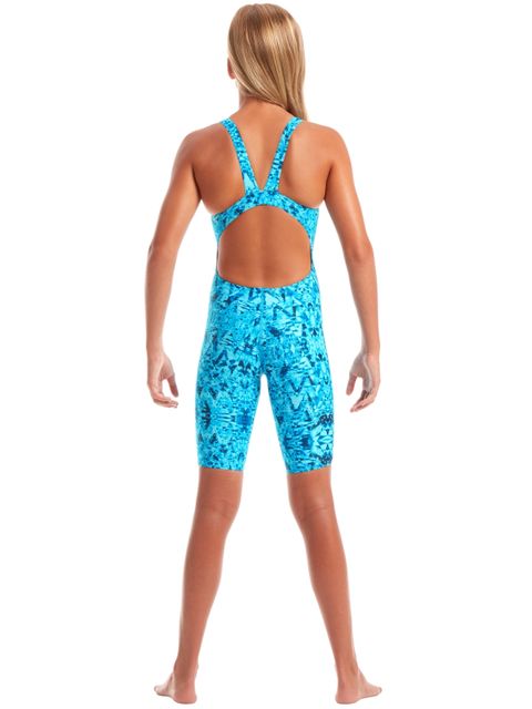 AMANZI Girls Blue Lagoon Kneelength