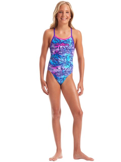 AMANZI Girls Leilani One Piece