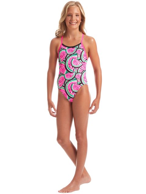AMANZI Girls Melon Crush One Piece