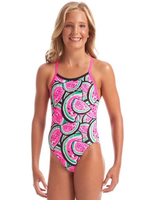 AMANZI Girls Melon Crush One Piece