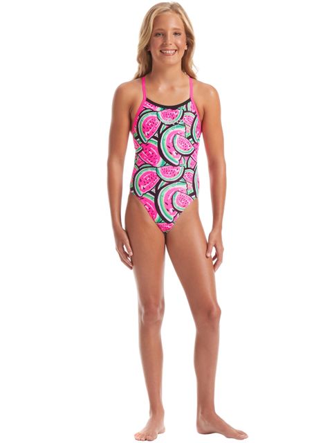 AMANZI Girls Melon Crush One Piece