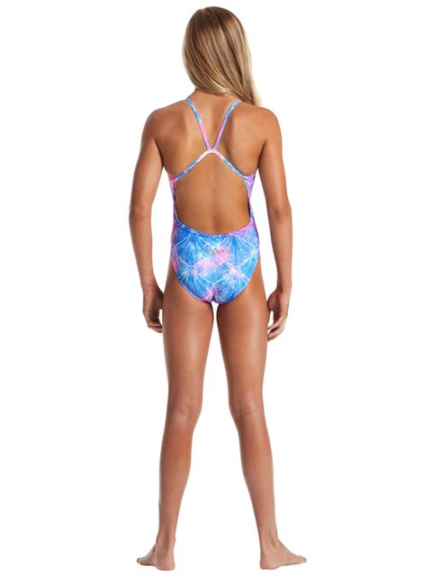AMANZI Girls Mermaid Kisses One Piece