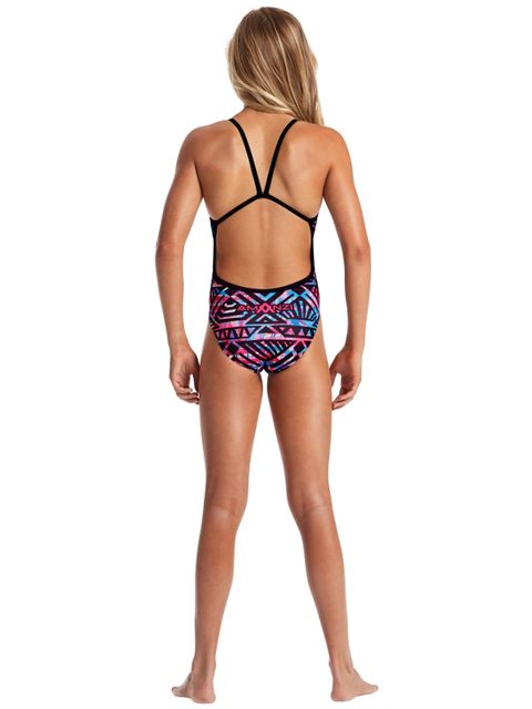 AMANZI Girls Tiki Princess One Piece