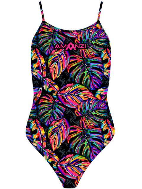 AMANZI Girls Tropical Twilight One Piece
