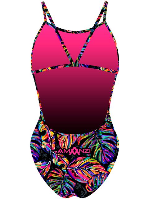 AMANZI Girls Tropical Twilight One Piece