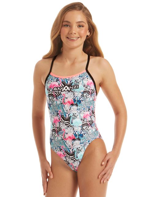 AMANZI Girls Wild Heart One Piece