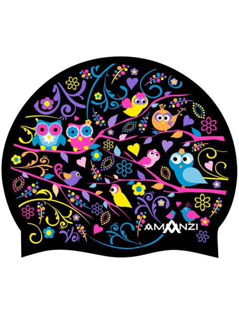 AMANZI Hoot Hoot Swim Cap