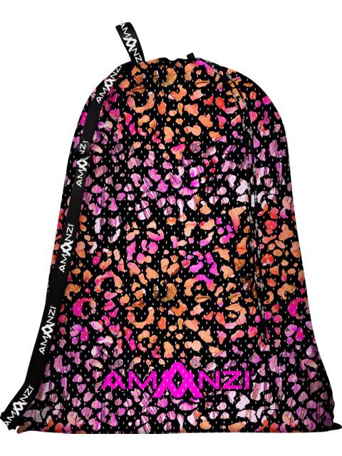 AMANZI Mesh Bag - Leopard Luxe