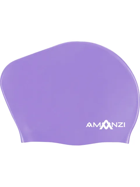 AMANZI Long Hair Swim Cap - Iris