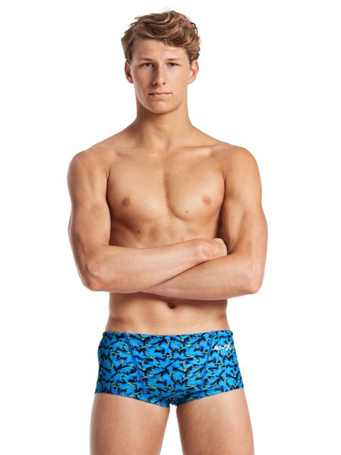 AMANZI Mens Speed Racer Trunks