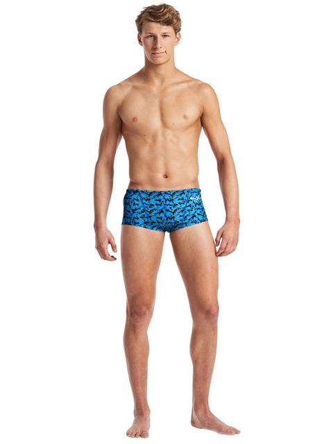 AMANZI Mens Speed Racer Trunks