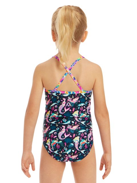 AMANZI Mermaids Tale Toddler Girls One Piece