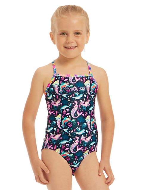 AMANZI Mermaids Tale Toddler Girls One Piece