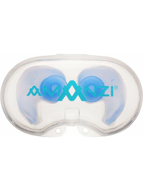 AMANZI Moulded Ear Plugs - Sky