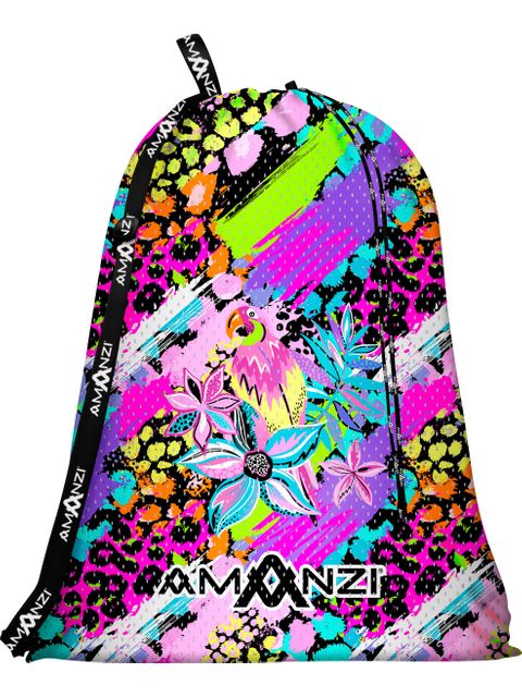 AMANZI Neon Jungle Mesh Bag
