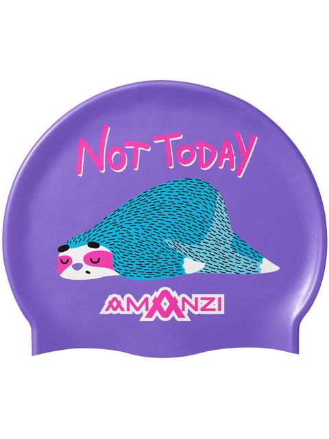 AMANZI Not Today Swim Cap