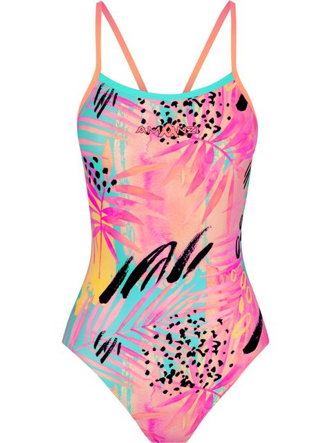 AMANZI Peachy Palms Proback One Piece