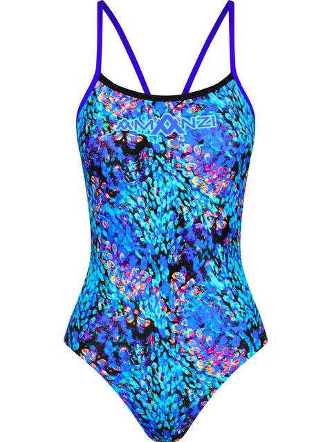 AMANZI Peacock Parade Proback One Piece