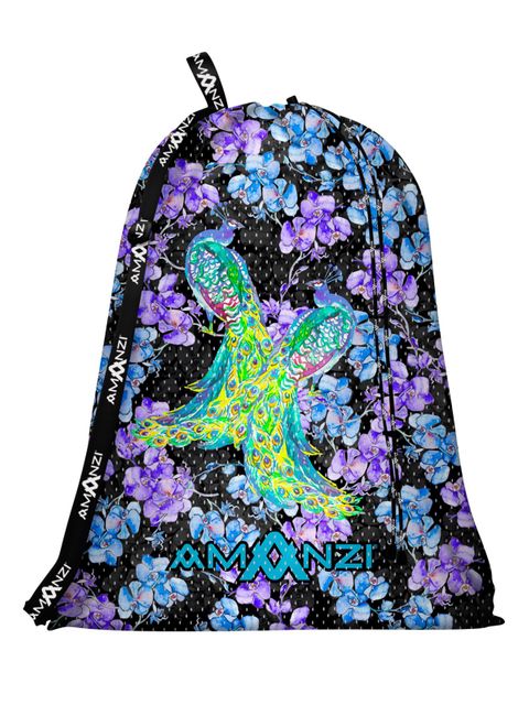 AMANZI Peacock Pride Mesh Bag