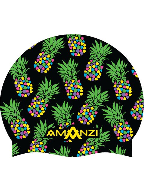 AMANZI Pineapple Pinata Swim Cap