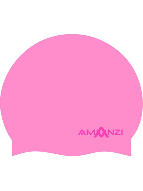 AMANZI Signature Pastel Pink Swim Cap