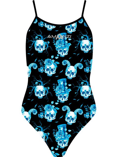AMANZI Skulduggery Tie Back One Piece