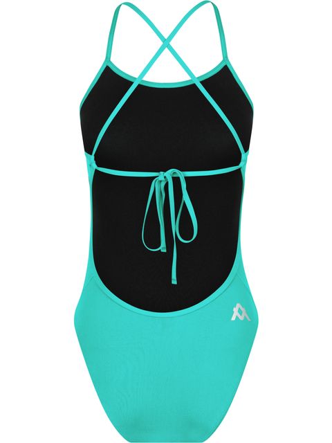 AMANZI Spearmint Tie Back One Piece