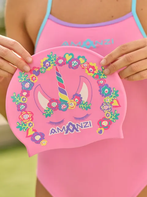 AMANZI Swim Cap - Petal Princess