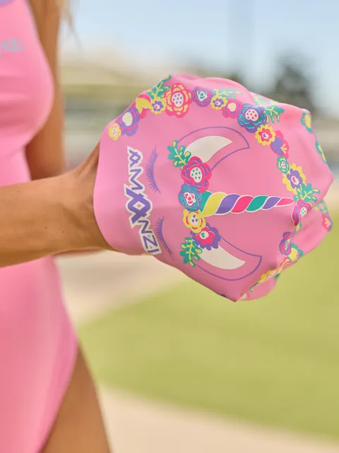 AMANZI Swim Cap - Petal Princess