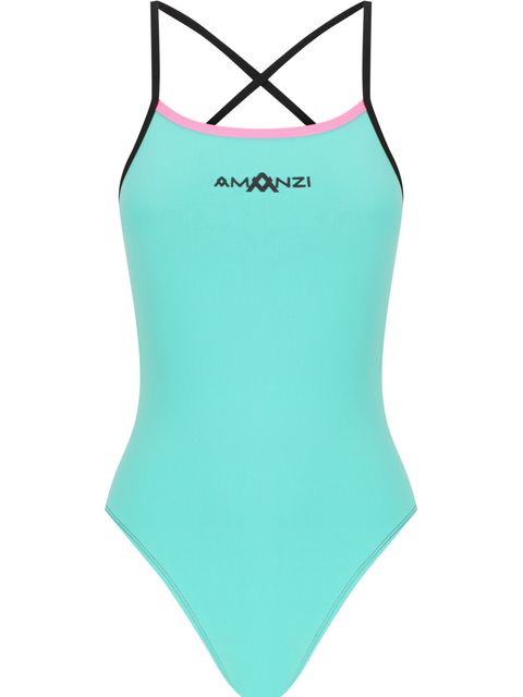 AMANZI Tie Back One Piece - Cotton Candy