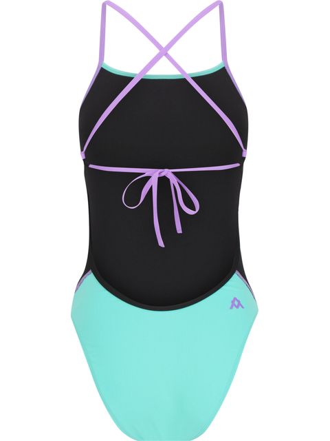AMANZI Tie Back One Piece - Mystic Mint