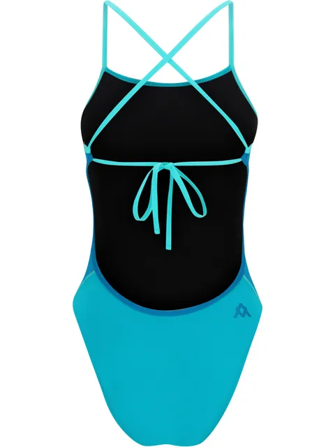 AMANZI Tie Back One Piece - Reef